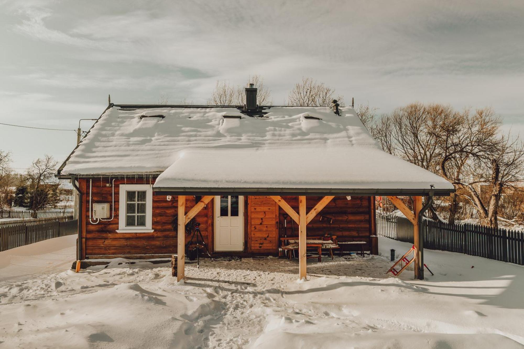 Vila Na Wsi Zalesie 53 Wyszki Exteriér fotografie