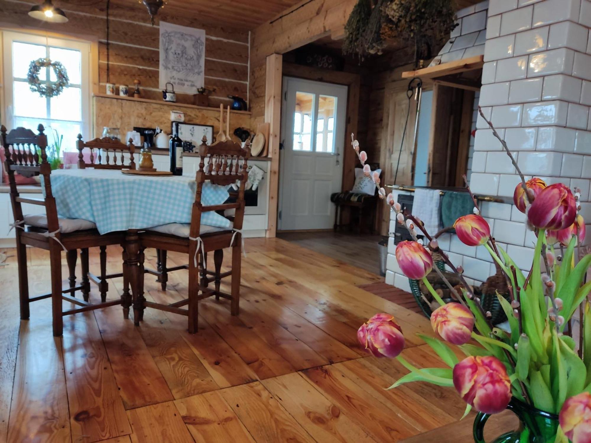 Vila Na Wsi Zalesie 53 Wyszki Exteriér fotografie